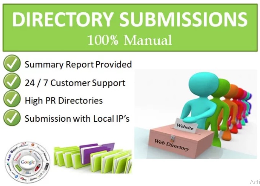 Your website flies in 500 Directories