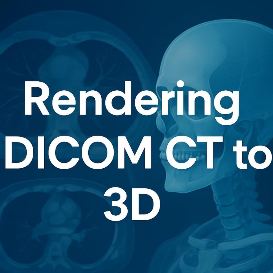 convert dicom ct mri to printable 3d stl models