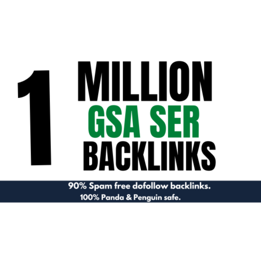 Build Massive 1M GSA Verified SEO Backlinks to Boost Page Authority