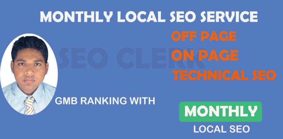 Monthly Local SEO Service For GMB Ranking