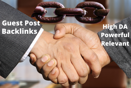 I will do outreach, guest posts and backlinks building on high da high authority websites