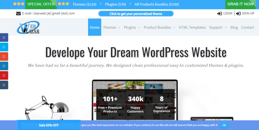 Publish Guest Post on weblizar - weblizar.com DA 78