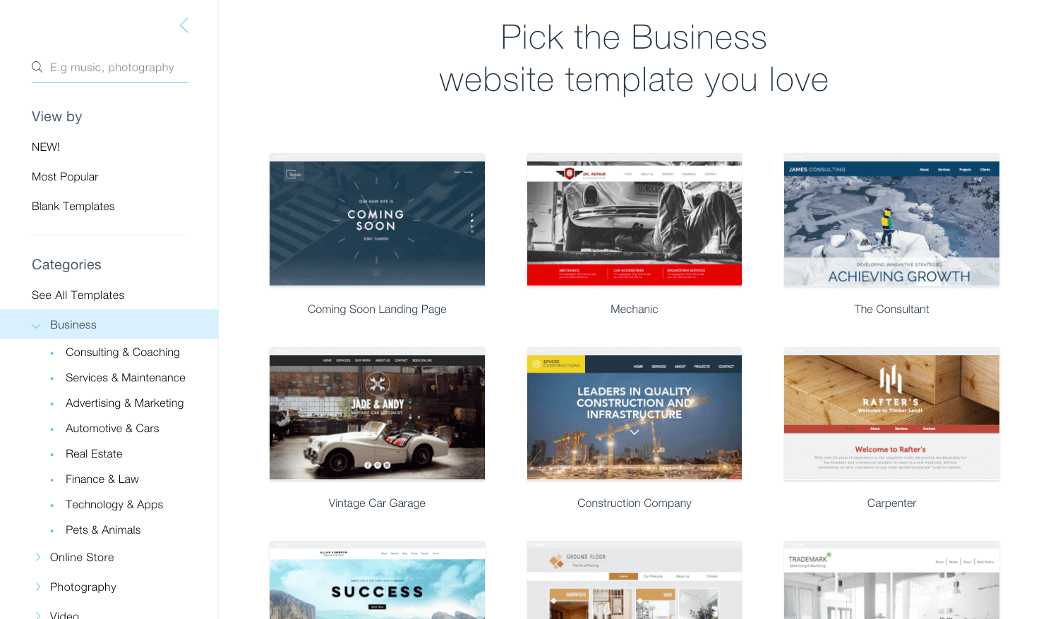 I will design and redesign Wix Website 