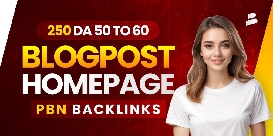 Build 250 Homepage Blogpost PBN Backlinks on DA 50&ndash;60 Domains for Higher Google Rankings