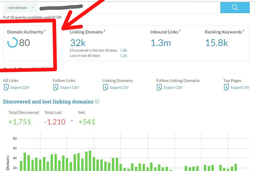 Guestpost on DA-80 website with a backlink.