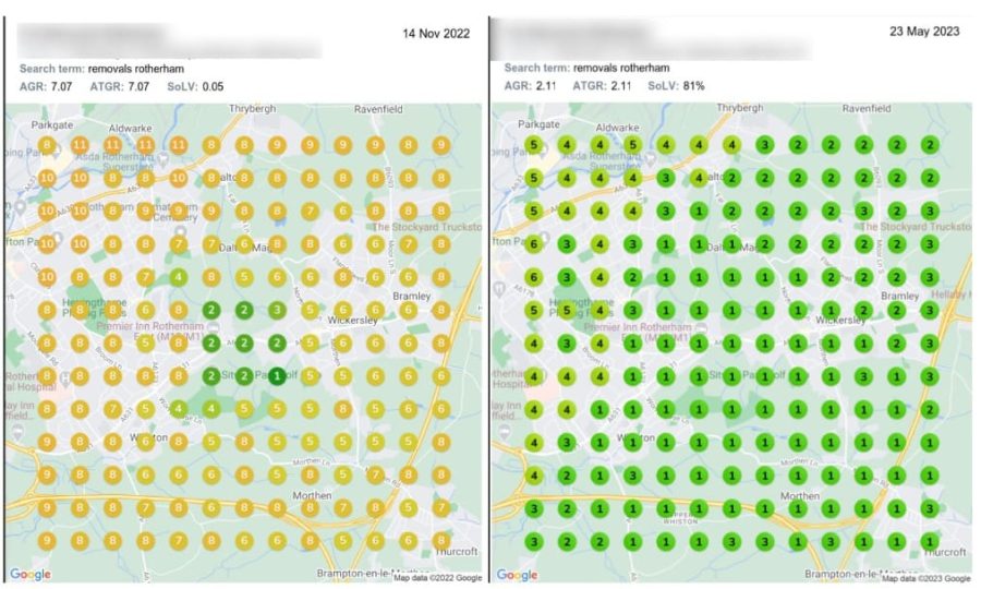 Google Maps Cloud Asset Stacking