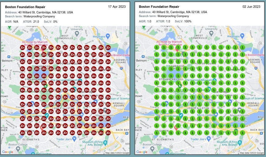 Google Maps Cloud Asset Stacking
