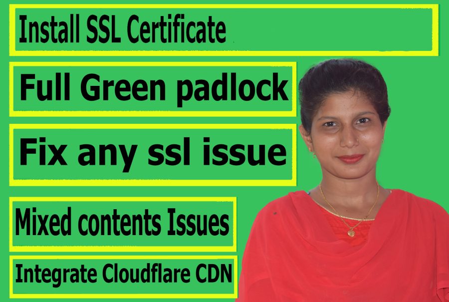 I'll Migrate Http To Https, Install Ssl Certificate, Setup Cloudflar CDN