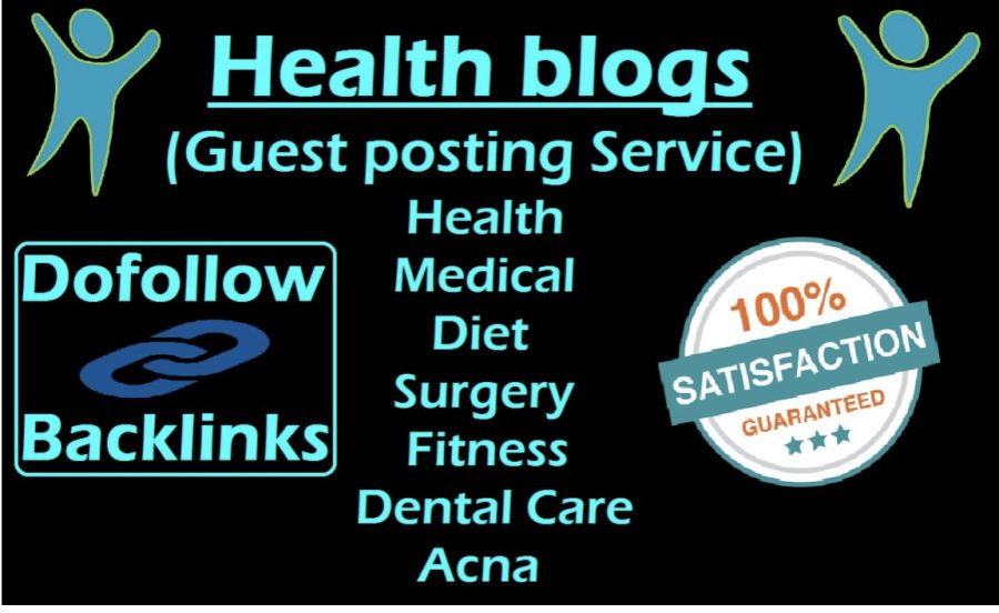  Guest Post On Health Sites Da31+