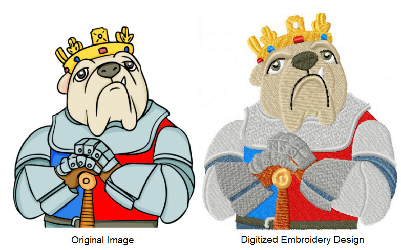 digitize any file or logo into embroidery digitizing 