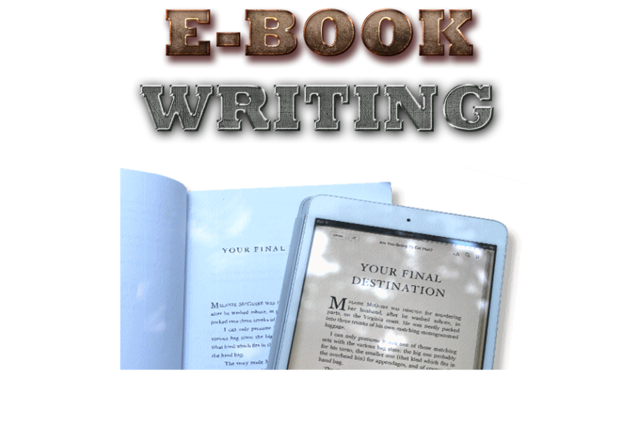 do E-book writing and ghostwriting for you 