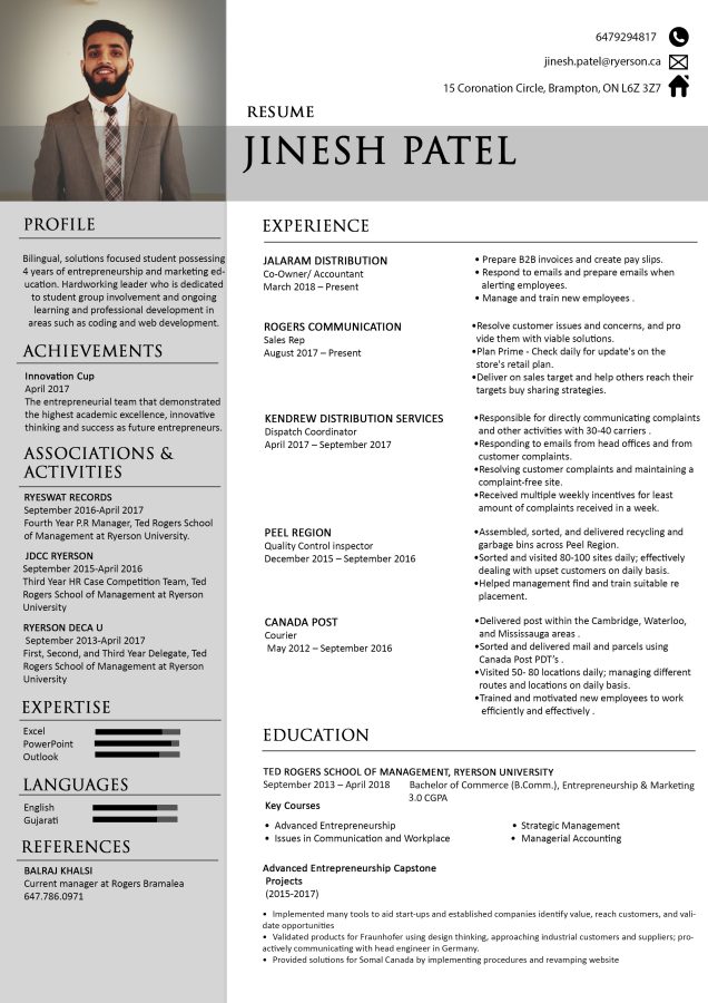 Professional Resume Writer by Photoshop, Illustrator and Microsoft Word