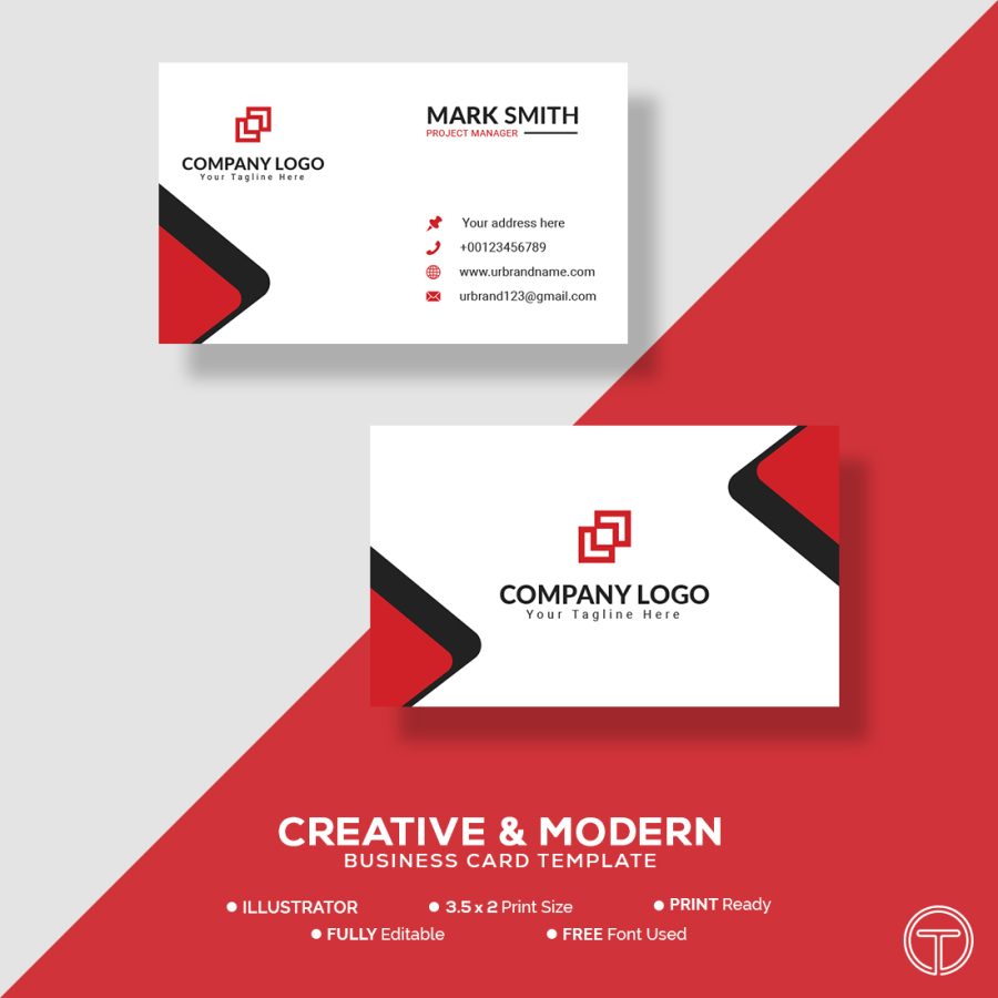 I will do professional Business Card with QR and photo