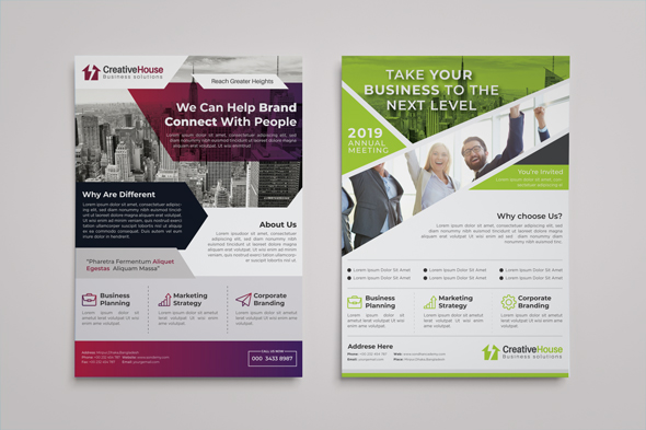  professional corporate flyer, Brochure,poster design in 24 hours