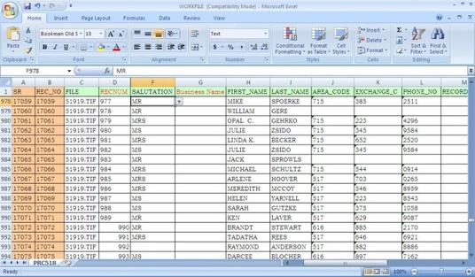 Doing all kind of data entry project.