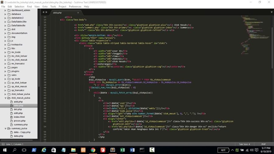 Receiving Orders for PHP Web Design Simple