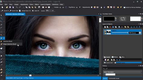 Photo retouch and editor quality enhance