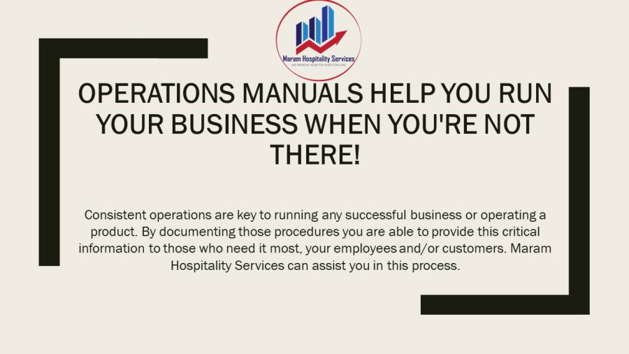 Restaurant Operation Manuals & SEP