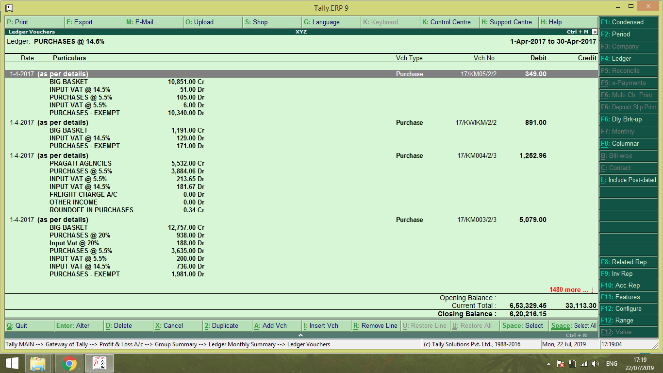Accountant, Data Entry, Book Keeping, Preparation of Financial Statements