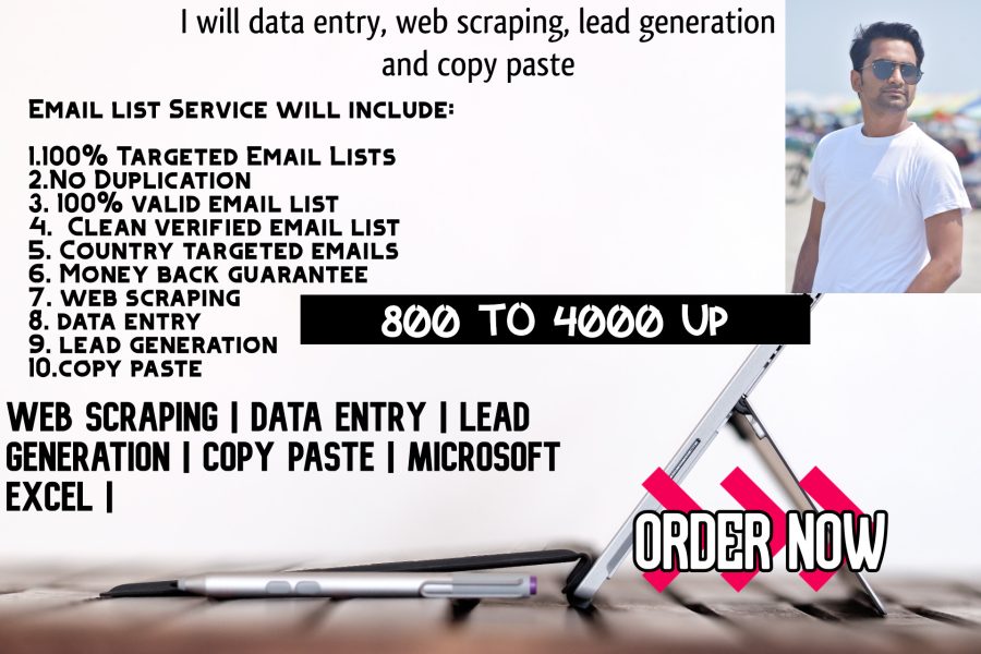 Scrape active targeted 2k mails from any social platform