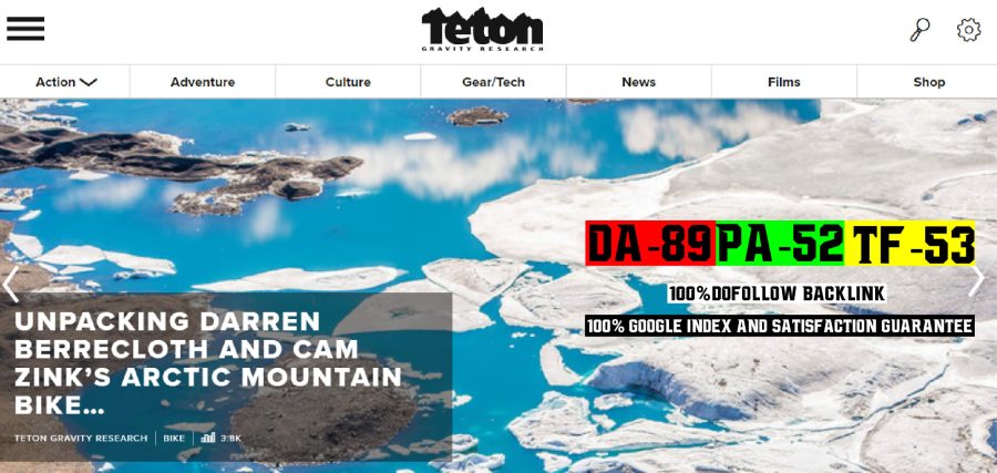 Write And Publish Guest Posting Service On Tetongravity DA89
