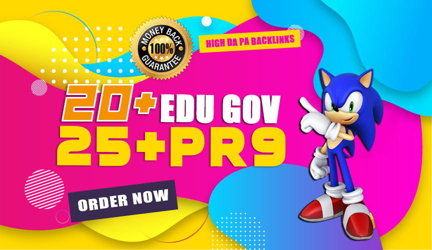 Boost your Rank With 20 .Edu .Gov 25 Pr9 SEO Backlinks