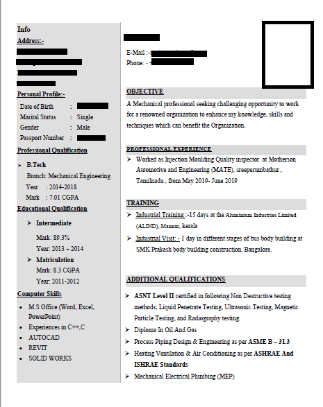 Resume specialist , for attractive resumes contact me