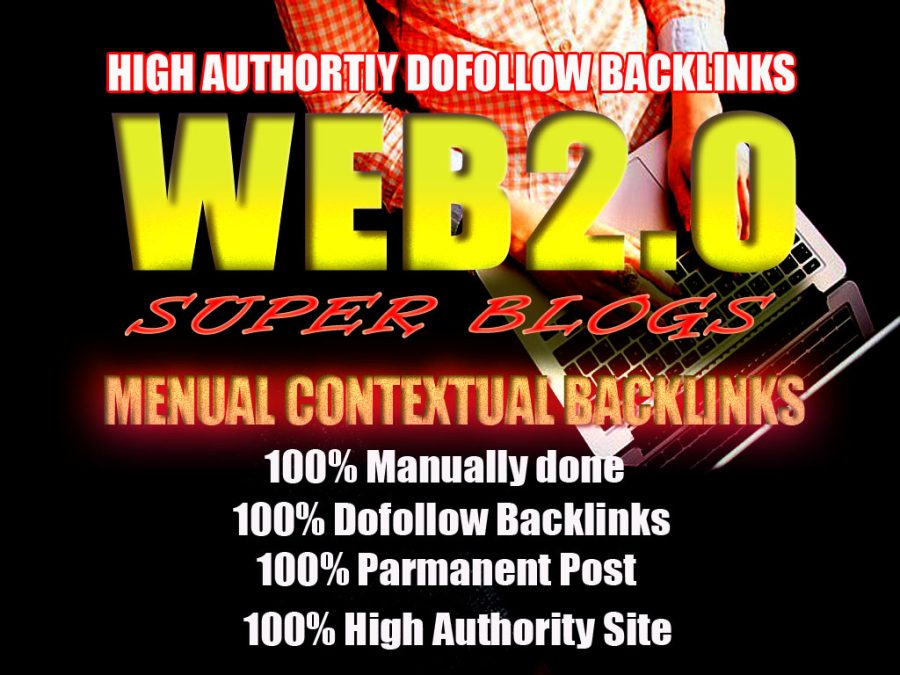 10 Handmade Super Web 2.0 blogs with login || Dofollow SEO Backlinks