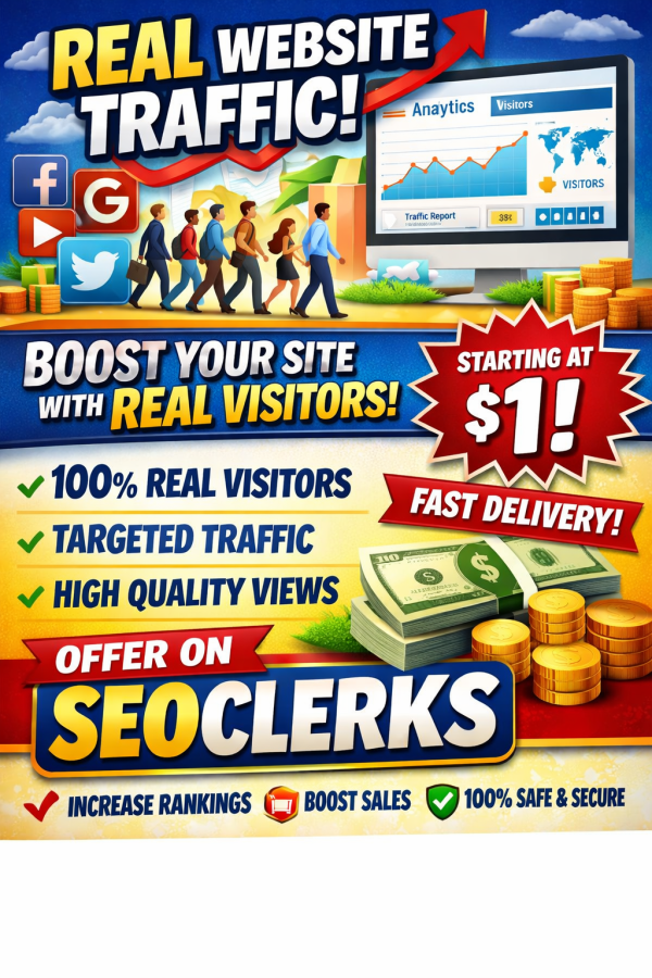 drive 10k real website traffic to your website
