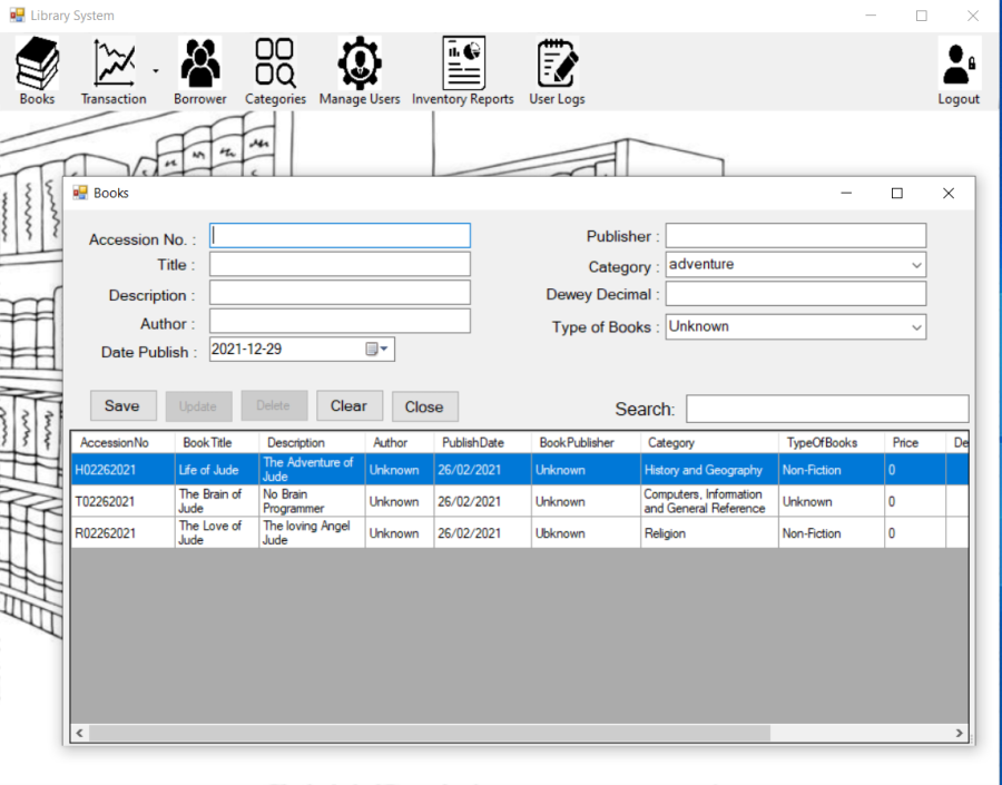 School Library Management System