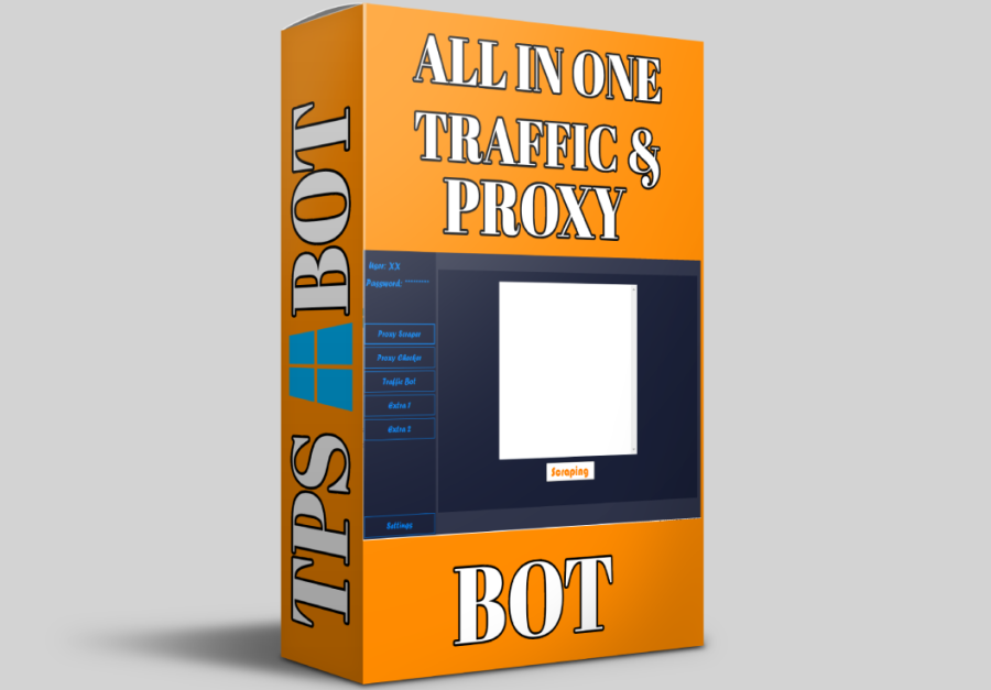 All in one Software :Traffic Bot / Proxy Scraper / Proxy Checker