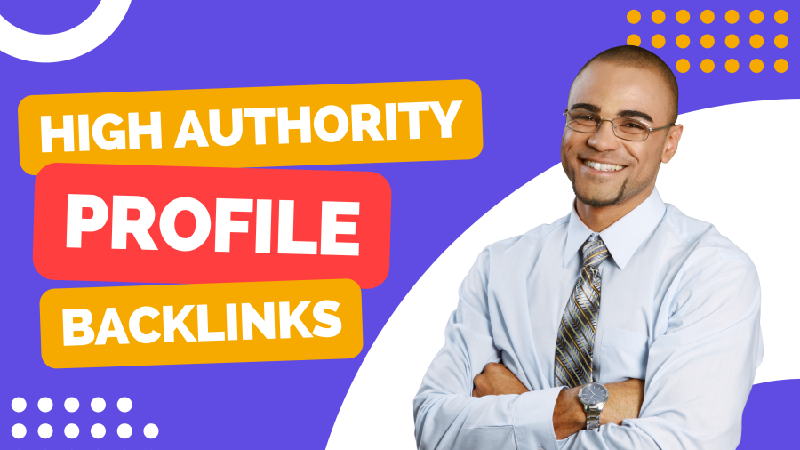Manually create 200 high authority profile backlinks