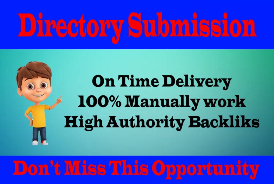 I will provide 100 Dofollow directory submission for website 