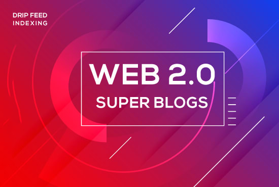 create 10 manually web 2 0 super blogs with login contextual backlinks