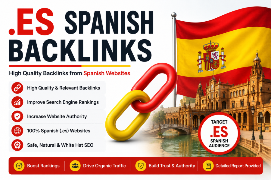 I will do 6 es spanish backlinks seo link building