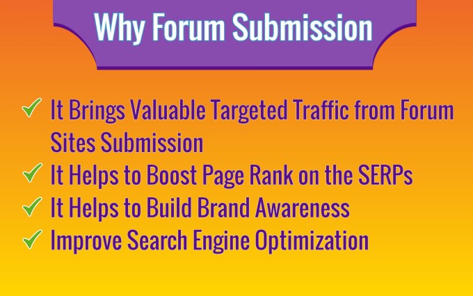 I will Build 20 Dofollow Backlinks on Relevant Forums | DA 50+
