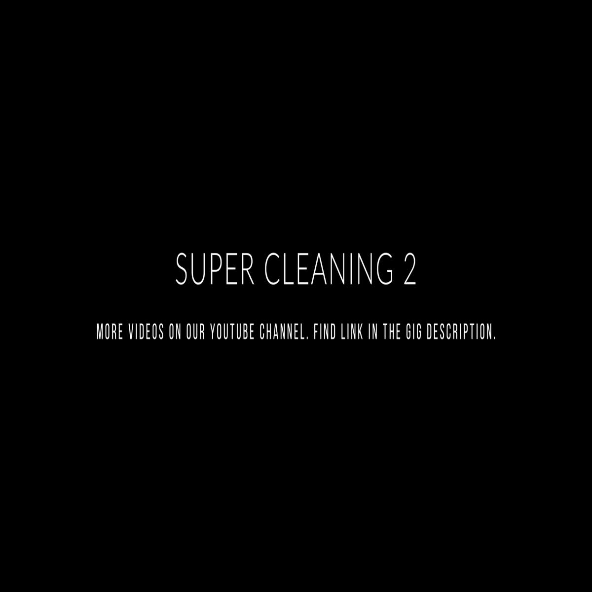 I will make a cleaning service cinematic video commercial