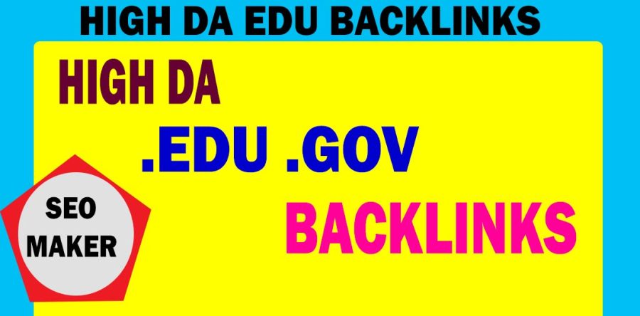 I will Create 20 high da premium quality edu gov backlinks for You Site 