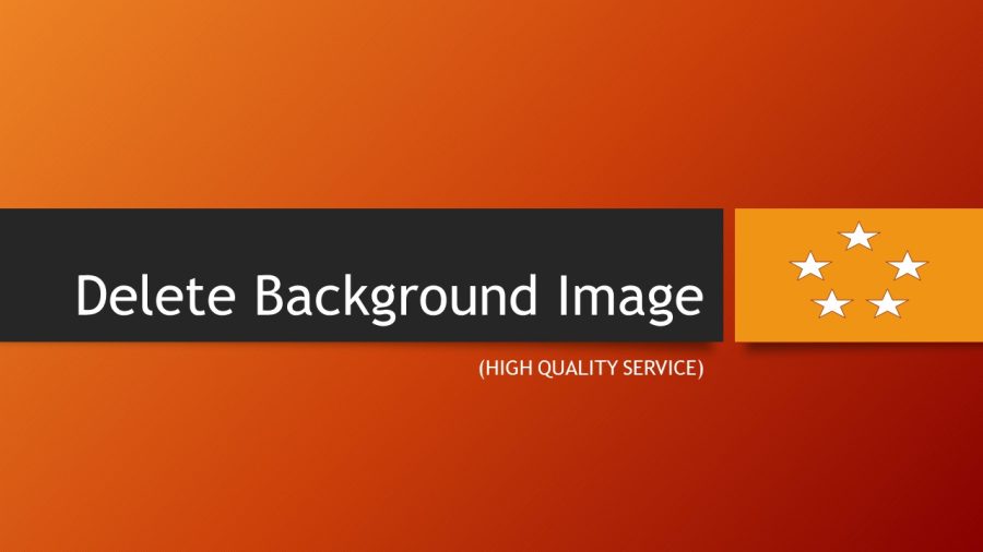 delete background image ( THREE image - high quality service )