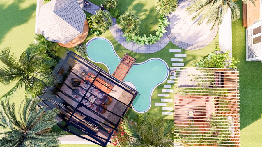 create architecture 2d, 3d site plan and landscape design