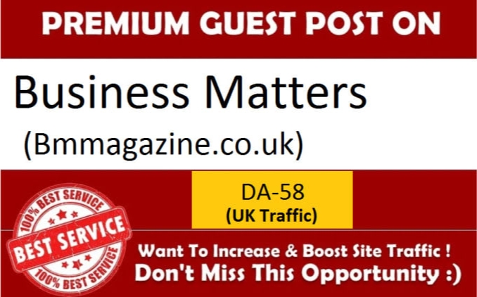 Do guest post bmmagazine.co.uk da 58