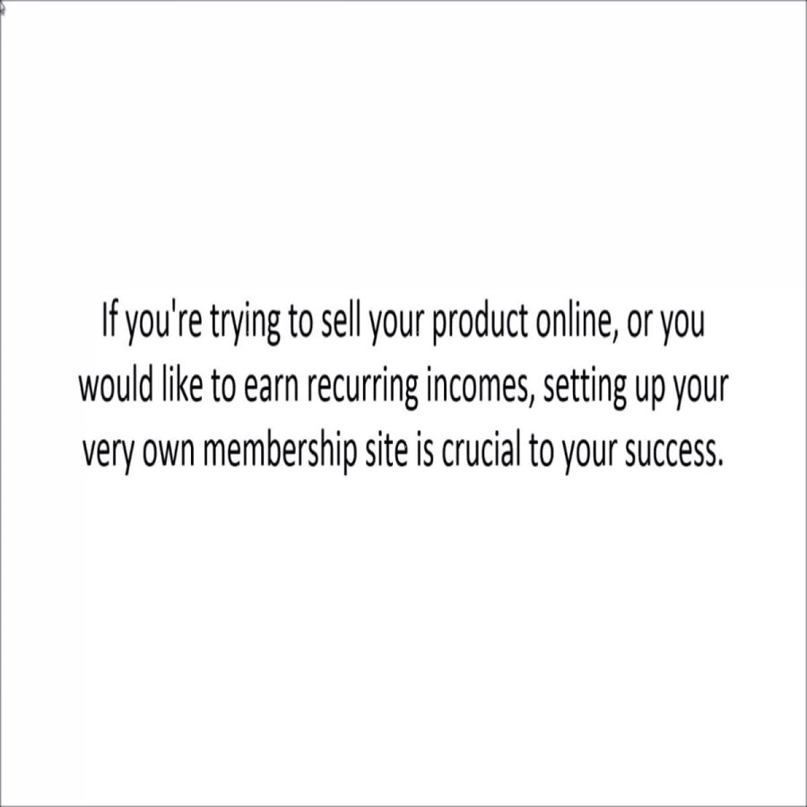Make your own WordPress Membership site with this Video Training