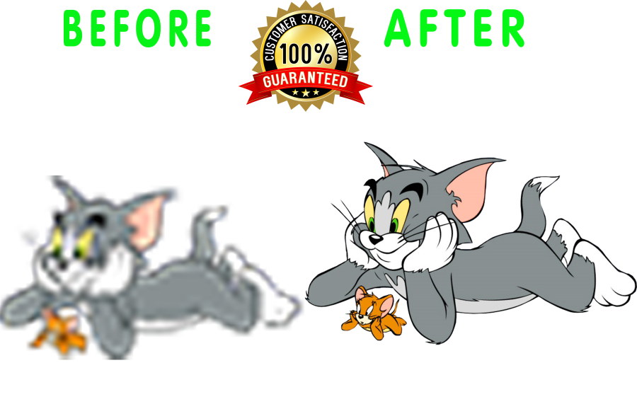 I will vectorize, convert logo to HD vector, vector tracing, image, trace,low,raster,ai