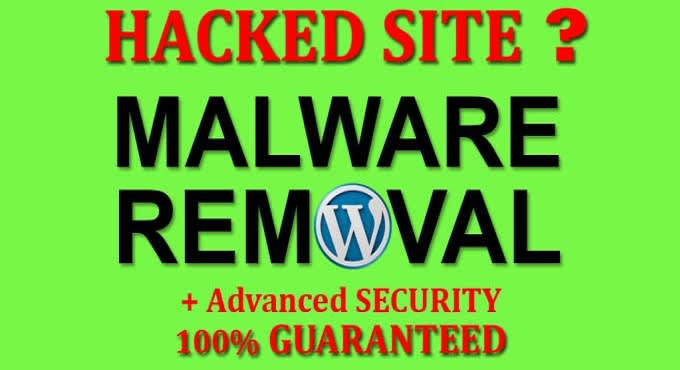 Remove malware and fix hacked wordpress website in 24 hour