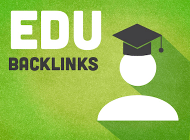 500+ EDU backlinks , high quality SEO, rank higher with google