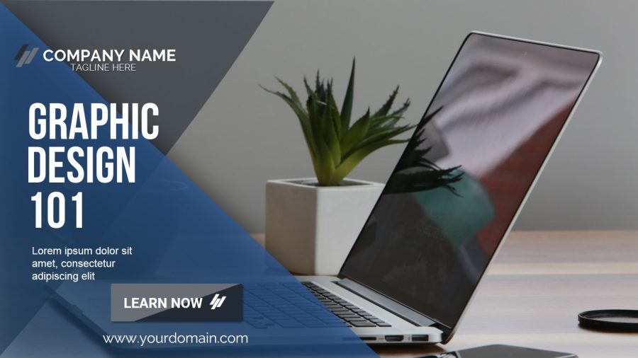 make a best banner / header for branding