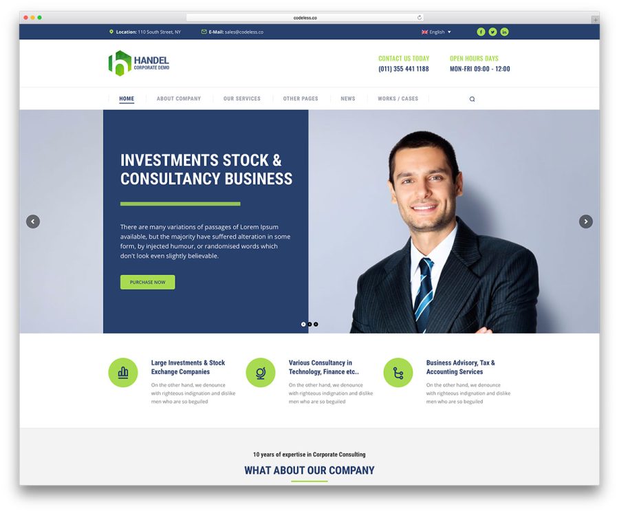 RESPONSIVE WEBSITE FOR BUSINESS AND COMPANY