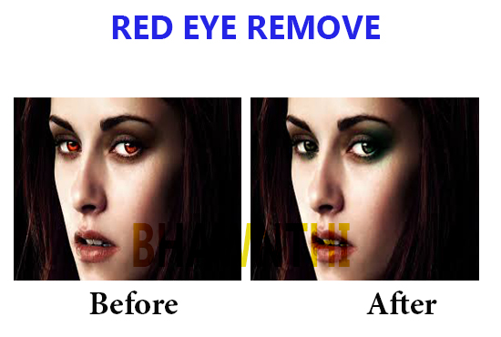 I will do 05 remove red eye or Remove Background
