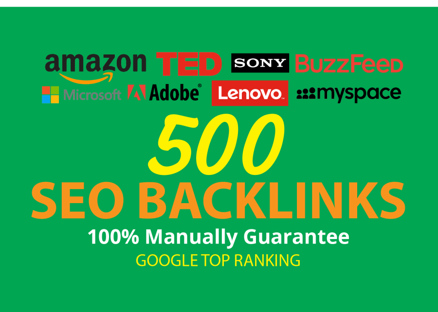 Permanent 500 Profile Backlinks Give Your Site HUGE Boost For Google 1st Page Rankings
