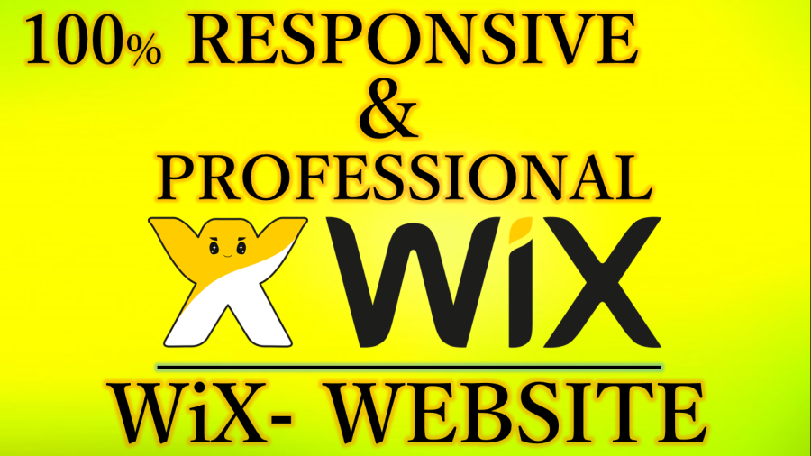 I Will Design 100% Responsive & Professional Wix Website for Your Business